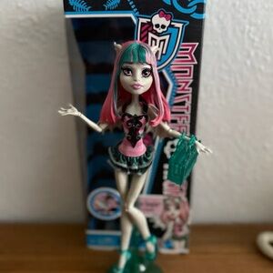 Monster High Doll with Pink and Teal Hair